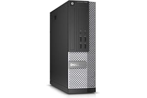 Dell Windows 10 7020 SFF Intel Core i7-4770 Desktop PC Computer - 16GB DDR3-512GB SSD - 300Mbps WI-FI (Renewed)