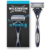 Wilkinson Erkek Tıraş Bı&ccedil;ağı Hydro 5, Cilt Nemlendirici, Karbon Kaplı Bı&ccedil;ak, Tıraş Bı&ccedil;ağı, 1 Yedek Bı&ccedil;aklı Erkek Tıraş Bı&ccedil;ağı