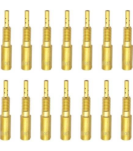 Kit De 10 Gicleurs Principaux Polini Pour Carburateur Mikuni TM - Tailles De 80 à 125 (incluses)