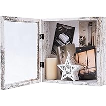 DAWRIS 3D Bilderrahmen Zum Befüllen - Schattenbox Mit Glasscheibe Für Erinnerungen