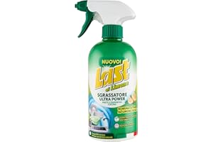Last al limone - Sgrassatore Ultra Power, Azione Rapida, Contro il Grasso Ostinato, Piatti e Superfici Cucina, Profumo al Limone di Sicilia - 435 ml