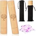HOOMTREE Small Scattering Urns for Human Ashes Adult,9''x2'' Scattering Tubes for Human Ashes,Eco Friendly Biodegradable Urns for Pet Human Ashes(Set of 2,Tree of Life Pattern)