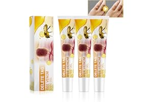 ROWPHYA 3 Stücke Bienengift Warzen, New Bee Venom Warzen und Tag-Entferner,Wree Bee Venom Cream, Sichere Und Sanfte Formel für Alle Hauttypen