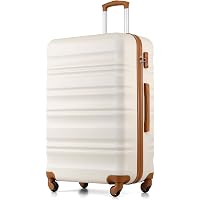 Coolife 3-teiliges Gepäckset – Leichte Hartschalenkoffer Mit TSA-Schloss & Spinner-Rädern