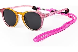 Kiddus Lunettes de Soleil Polarisées, Enfants Filles & Garçons, 4-7 Ans, Protection UV 100%, Stylées