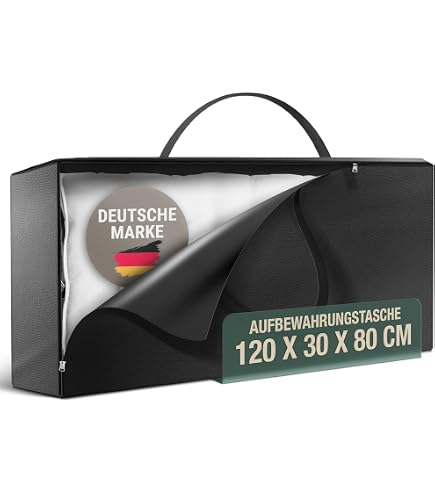 Grande Borsa portaoggetti per Albero di Natale, Extra Large, Resistente, con Manici rinforzati e Cerniera, Resistente all'Usura, per Alberi di Natale da 1,2 m