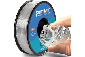 Giantarm Transparent TPU-filament 1,75 mm för flexibla 3D-skrivare 1 kg