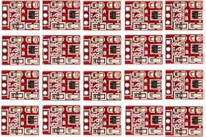 Hailege 20pcs TTP223 Capacitive Switch Button Module Self-Lock High Low Level Output 2.5-5.5V