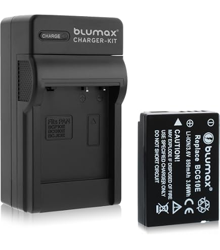 DMW-BCG10E Batteria Li-Ion digibuddy per Panasonic Lumix TZ10/20/30