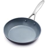 GreenPan Valencia Pro Nonstick Frying Pan Ceramic Healthy Hard Anodized 20 cm, PFAS Free, Induction, Dishwasher Safe, Oven Sa