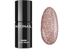 NÉONAIL NEONAIL Pintauñas Semipermanentes 7,2 ml Rosa Glow The Day Esmaltes Semipermanentes Para Uñas Gel Uñas Manicura Nail Art Brillo Uñas Laca De Uñas Esmalte Uñas
