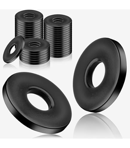 Drenky M8 Zeskantbouten Zwart Roestvrij Staal A2 V2A 60mm - 10 Stuks DIN 933