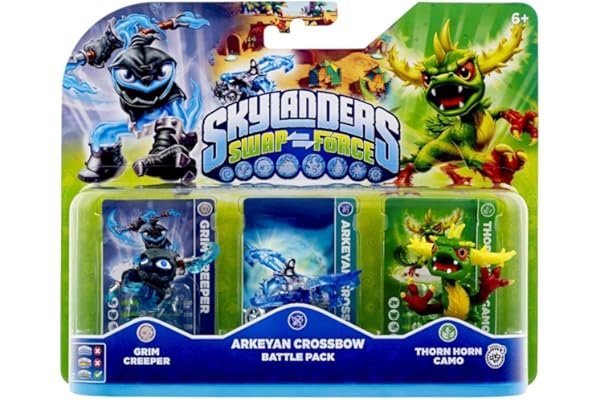 Figurine Skylanders : Giants - Grimm Creeper + Thornhorn Camo + Ballista
