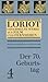 Produktbild Loriots 70. Geburtstag [VHS]