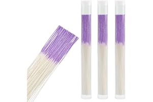 LDYLLICSTYLE Fil de Nettoyage de Trous de Boucles d'oreilles Soins de Perçage Jetables Ligne de Nettoyage de Perçage Soins de Perçage d’Oreilles Outil de Nettoyage Élimination,Pourpre 3Boîtes