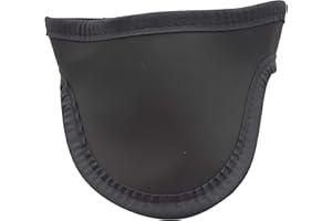 SFXRAY Ladies Thyroid Shield Light Weight Radiation Protection 0.5mm Pb Lead Equivalency (Black)