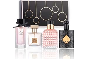 DHASUWT 4pcs Womens Perfume Set (25ml*3+30ml), A Fragrance that Lasts for a Whole day, It is an Ideal Choice for Giving Gifts to Women
