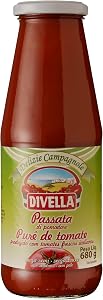 Divella Delizie Campagnole Pomodori Passati Bottiglia di Vetro - 680 gr