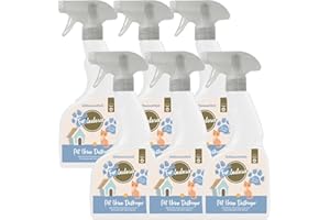 Fabulosa Furbulosa Pet Urine Destroyer, Perfect for Removing Pet Urine Stains and Scents, Odour Remover and Pet Deodorising Spray, 500ml, 6 Pack, Mediterranean Woods