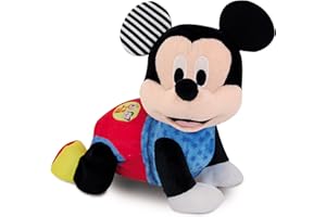 Clementoni-55256 - Baby Mickey Gateos - gateador bebé de Disney a Partir de 6 Meses