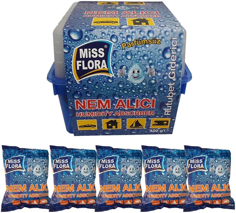 Miss Flora Nem Alıcı 450 G + 5 Adet Yedek Hediyeli