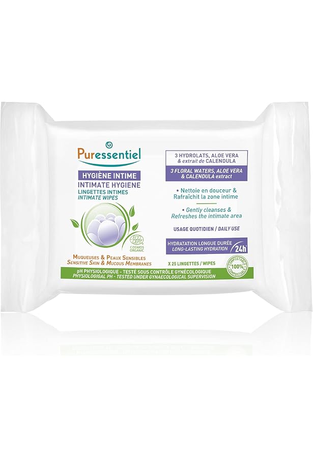 Lingettes Intimes MANSCAPED Crop Mop - 15 Lingettes Rafraîchissantes Pour Hommes - Format Pratique