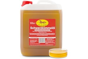 Scheidler horse-direkt Premium 2.5 L Black Cumin Oil Canister for Horses and Dogs Cold Pressed - Fresh From Own Pressing