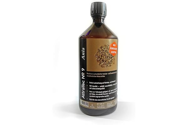 ATTRATEC No 9 Anis Premium lockmedel skalvilt, REH, rödhjort, gams, stenbock, vildsvin, surrning och saltslicka, 1 liter