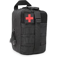 Secuenor Erste-Hilfe-Set 103-teilig – Kompakte Militärtasche Für Auto, Wandern, Arbeit & Sport