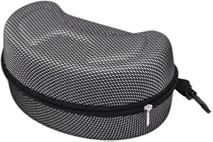 Luxylei Custodia Per Occhiali Sci Snowboard Scatola Rigida Custodia Per Occhiali Sportivi Sci All'aperto Scatola Per Occhiali Sole in Eva Con Cerniera