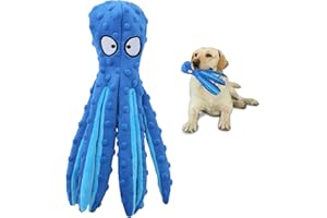 CPYOSN Squeaky Dog Toys, No Stuffing Crinkle Plush Chew Toys for Puppy Teething, Durable Interactive Soft Dog Toys for Small, Medium and Large Dogs