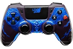 Lexip x Tsume - Manette Madara - Naruto Shippuden - Connection sans-Fil 2.4GHz Via USB dongle - 4 palettes programmables - Port Audio Jack 3.5mm