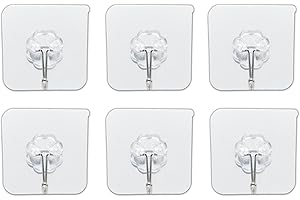 CUBIBOO®️ Ganchos Adhesivos Para Pared - Gancho Adhesivo Pared - Ganchos para Colgar - Gancho Pared