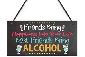 RED OCEAN Cartel divertido para el hogar Bar Man Cave Pub Bar Funny Alcohol Beer Gin Regalo para el mejor amigo