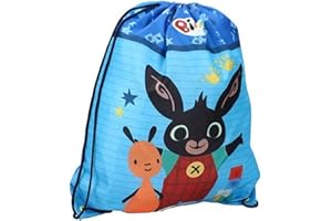 mybagstory - Torba na basen - Bing - Dzieci - Szkoła - Przedszkole - Przedszkole - Przedszkole - Przedszkole - Torba chłopięca / Dziewczyna - Rozmiar 44 cm - Regulowane ramiączka - sznurki