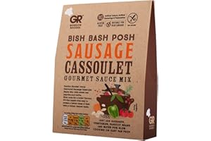 GR GORDON RHODES Gordon Rhodes' Bish Bash Posh Sausage Casserole Recipe Sauce Mix with Sweet red Paprika and Herbs. Easy to Prepare - Gluten-Free & Suitable for Vegetarians (1x 75gm)