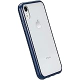 AmazonBasice Iphone XR Case TPU + PC (Blue),Crystal Mobile Phone Case, Protective Case, Anti Scratch