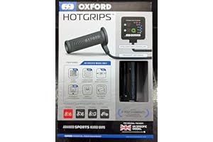 Oxford Products Hotgrips Advanced Sports UK SPECIFIC- UK MODEL - EL692UK. Heated Motorcycle Grips.