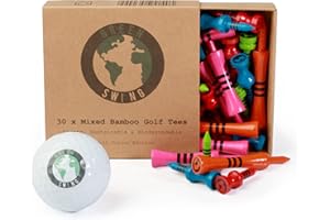 Green Swing Camisetas de Golf de Bambú Mixtas, Unisex Adulto