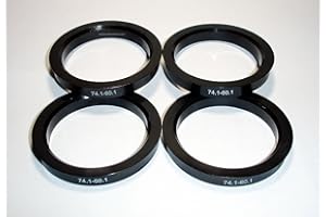 Centradores 4 LLANTA 74.1-60.1 Aros para Llantas ATS AVUS BINNO CMS DBV INFINY Japan Racing MAK PLW PROLINE RH SCHMIDT WSP Italy