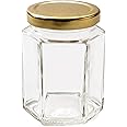 108 X 8oz Hexagonal Glass Jars - Welcome To 's Beekeeping Supplies - View #6