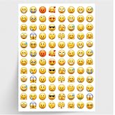 Bimotif Karışık emoji, duygu ve y&uuml;z ifadesi sticker seti, 960 adet