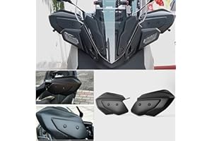 WOOGA copertura di protezione della barra della maniglia paramani moto Protezione antivento per protezione frizione freno per YA&MA&HA X-MAX 125/250/300 2023 2024