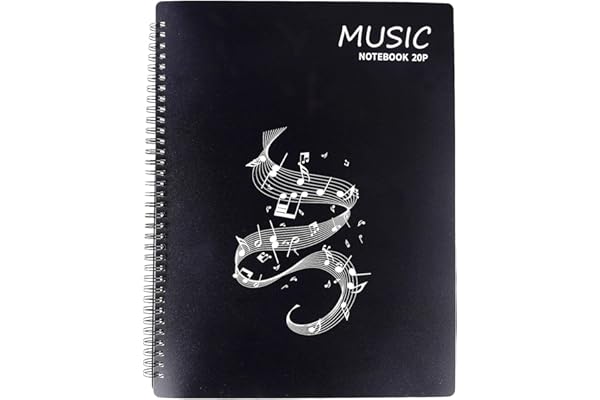 Dossier de Rangement,A4 Documents de Stockage de Chanson pour Partitions 20 Pochettes G Clef,Sac de Rangement de Musique pour Les Joueurs,Musiciens,éTudiants