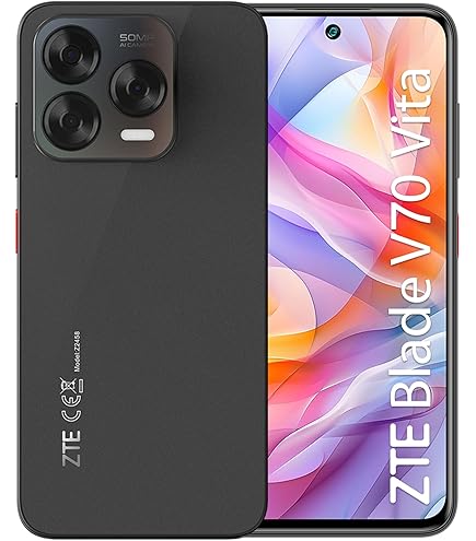 HuiYouMY Vetro Temperato per ZTE Blade V60 Vita, Piena copertura, Pellicola protettiva in Vetro Puro, Prevenzione dei graffi, Anti-impronte [6.6, Durezza 9H, Spessore 0,3MM 3 Pack