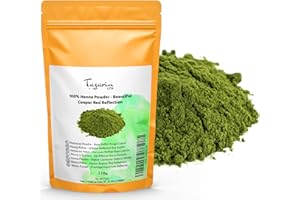 TAZARIN LTD 110g Henné en Poudre, Naturel - Jolie Reflet Roux Cuivré - Coloration Cheveux - 100% Naturel, Pur et Sans Additifs | Poudre Fine