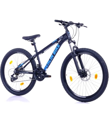 Vélo enfant MTB Canellini COLORADO 26 Full Suspension - Noir/Rouge