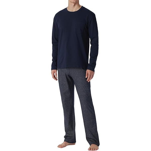 uncover by SCHIESSER Pyjama lang 'UNCOVER Night' in Zwart | ABOUT YOU
