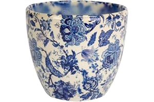 Ivyline VBM1413 Monza Vintage Blue Planter D13Cm, one size