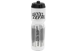Zefal Magnum Water Bottle, 1 Litre, Translucent,